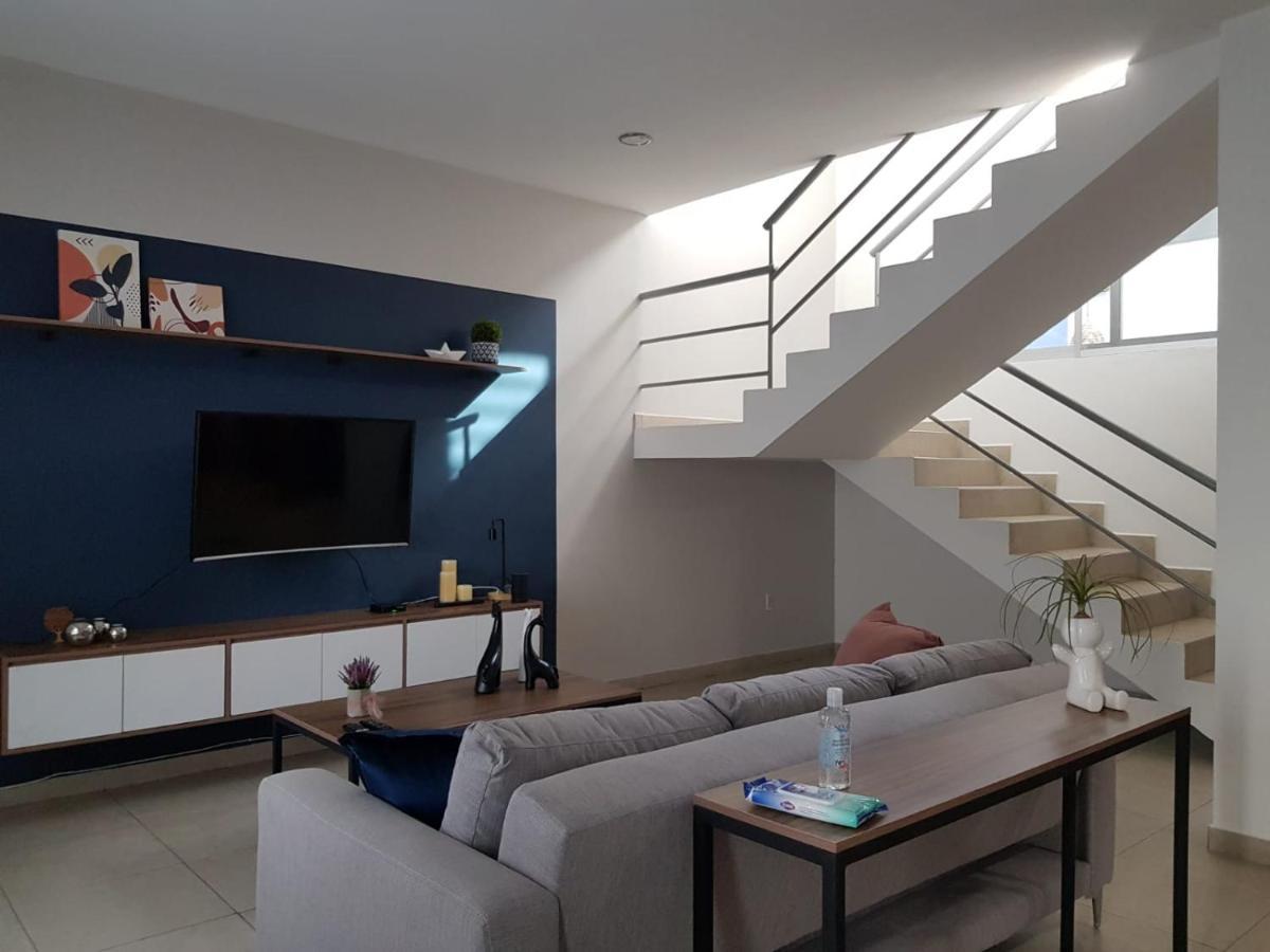 瓜达拉哈拉Casa Azul Turquesa Excelente Ubicacion Facturamos别墅 外观 照片