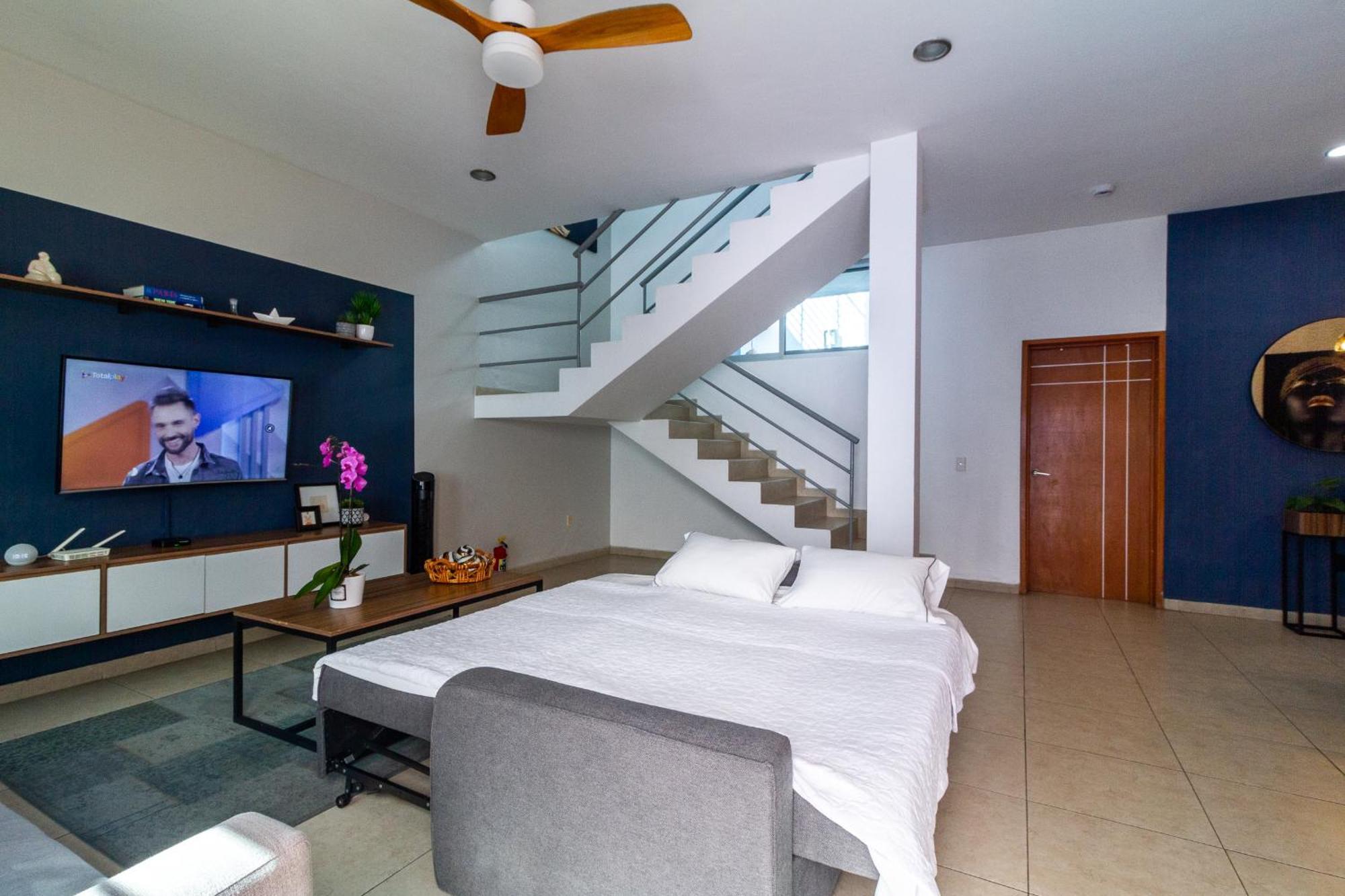 瓜达拉哈拉Casa Azul Turquesa Excelente Ubicacion Facturamos别墅 外观 照片