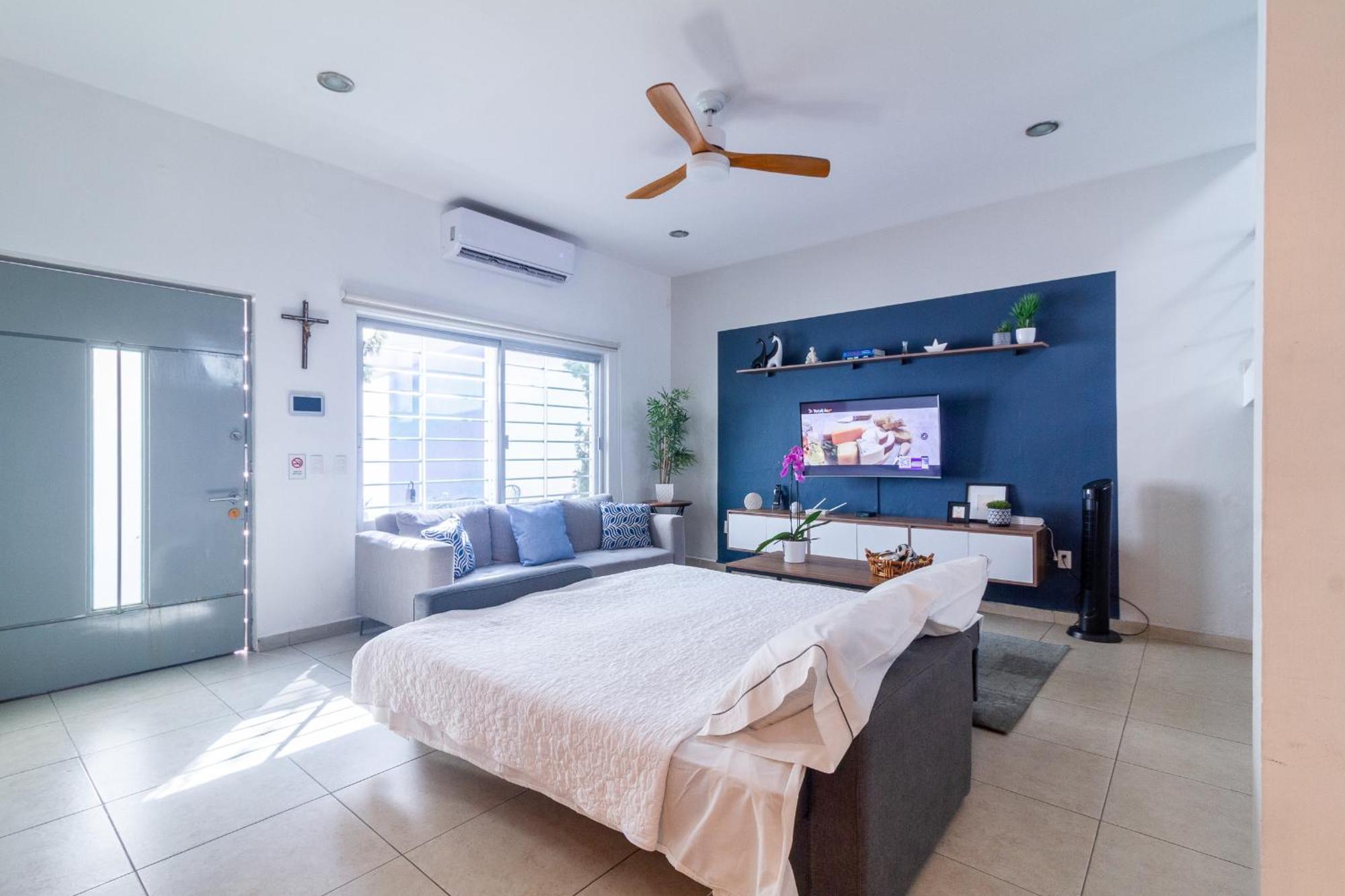 瓜达拉哈拉Casa Azul Turquesa Excelente Ubicacion Facturamos别墅 外观 照片