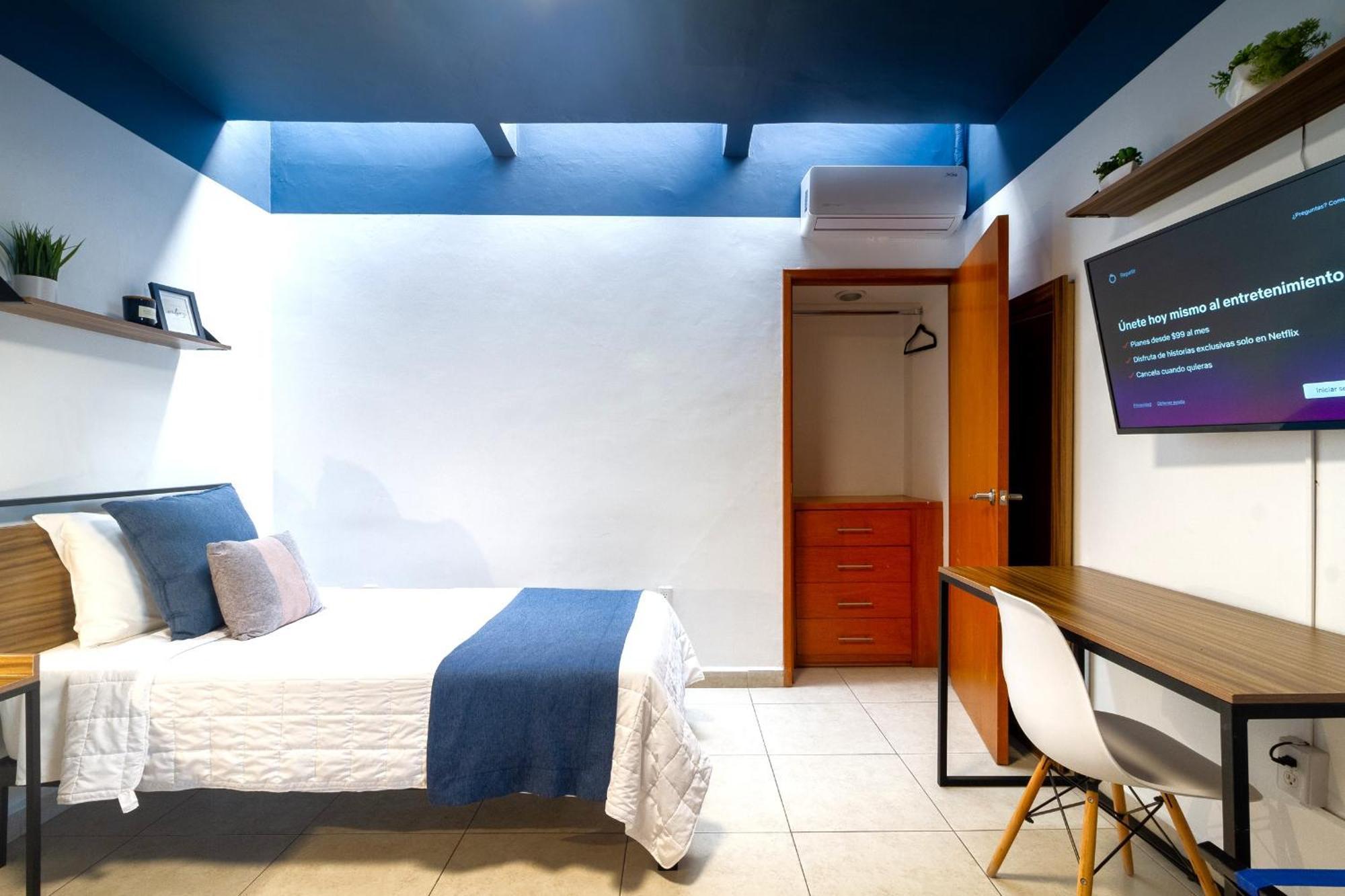 瓜达拉哈拉Casa Azul Turquesa Excelente Ubicacion Facturamos别墅 外观 照片