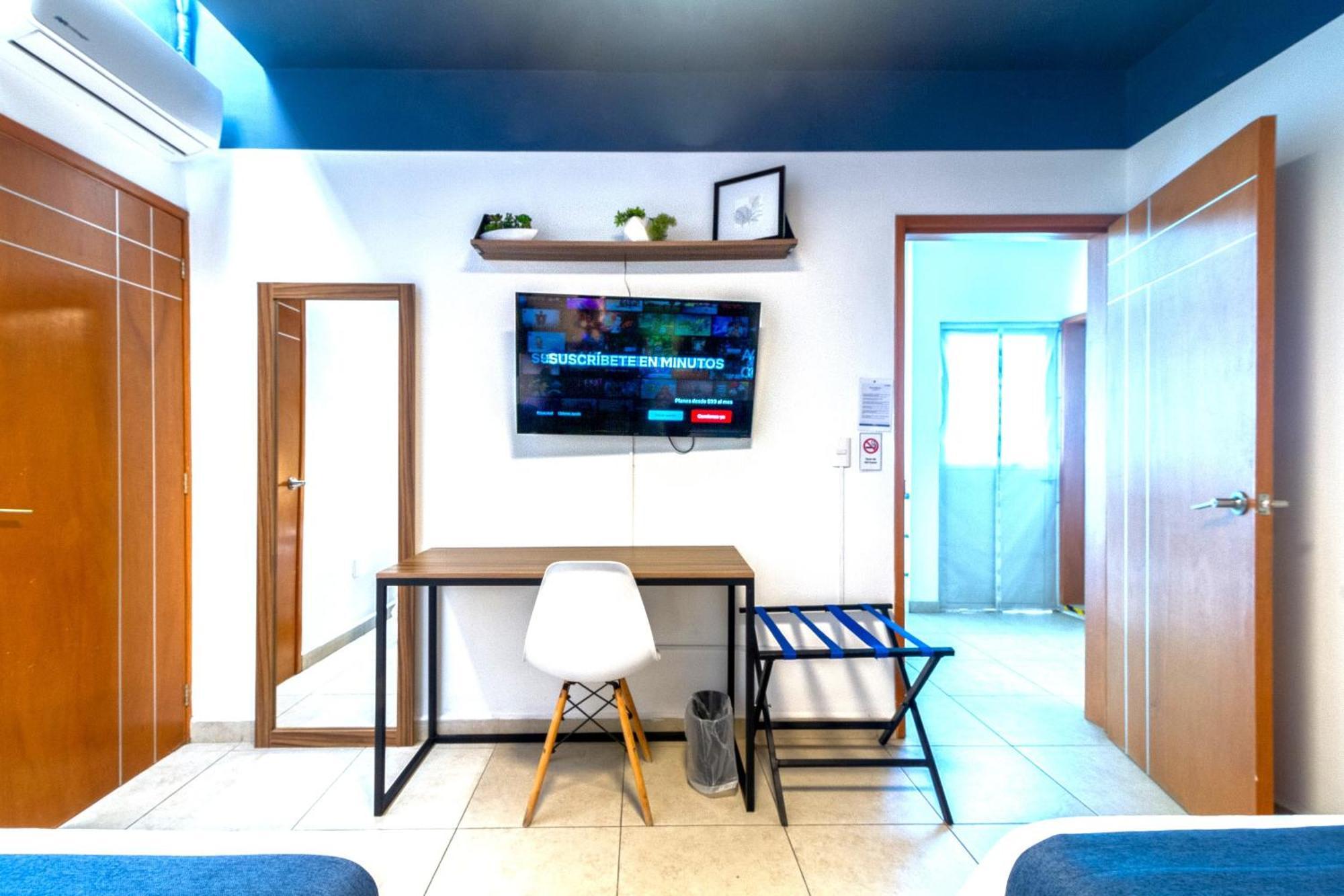 瓜达拉哈拉Casa Azul Turquesa Excelente Ubicacion Facturamos别墅 外观 照片